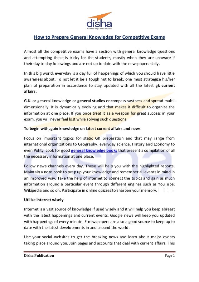 Science General Knowledge Book